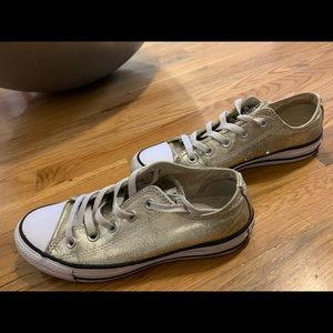 Converse limited edition gold